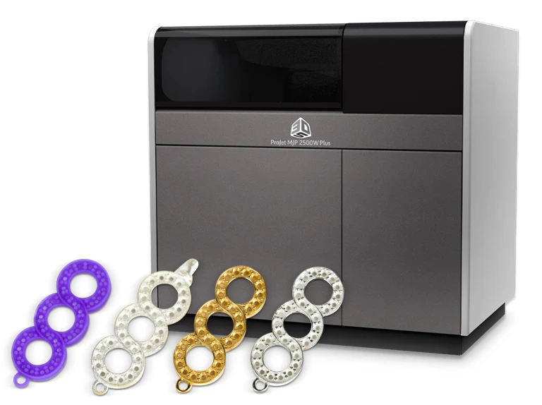 分辨率提高2倍，3D Systems发布新一代蜡模3D打印机ProJet MJP 2500W Plus